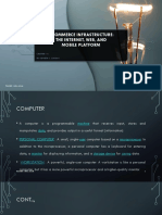 E-Commerce Infrastructure: The Internet, Web, and Mobile Platform