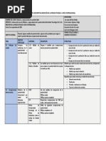 Carta Descriptiva Internacional