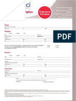 Bulletin Inscription Formation Ifaci