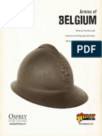 Bolt Action Belgian Army List