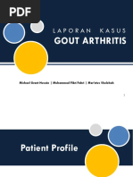 Laporan Kasus: Gout Arthritis