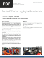 Practical Wireline Logging For Geoscientists: Livingston, Scotland