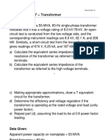 EE201 Tutorial-7 Transformer 23sep19 PDF