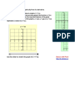 Directions:: Determining A Function Graphically From Its Derivative