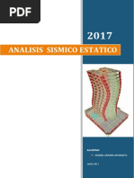 Diseño Sismico - Estatico