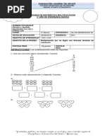 Prueba Matematica 3° Basico