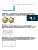 Modelos Atomicos