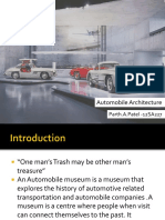 Automobile Architecture: Parth.A.Patel - 12SA227