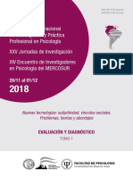 Actas UBA 2018. OÑATE, ToRTUL y MENGHI. Validez Factorial y Confiabilidad de La Escala de Experiencias Espirituales Diarias