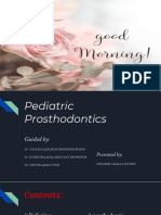 Pediatric Prosthodontics