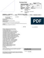 Purchase Order Drummond LTD.: Mina Pribbenow Dispatch Via Print