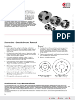 Taper Bushes: Instructions - Installation and Removal