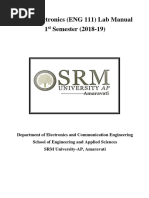 Basic Electronics LAB Manual