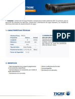 Ficha Técnica NTP ISO 1452 UNIÓN FLEXIBLE AGUA A PRESIÓN