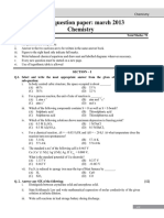 HSC 2013 March Chemistry