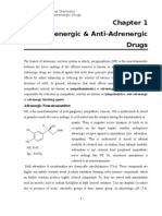 Chapter 1 Adrenergic Drugs Final