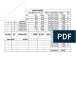 Jmsoadn Enterprises: SR - No GI Sheets Qty Site Jmsoadn Measurment Bill Amount TDS Cut 1% CHQ No CHQ Date CHQ Amount Bank