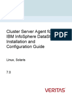 Cluster Server Agent For Ibm Infosphere Datastage Installation and Configuration Guide