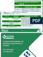 Planificación General Del SGC