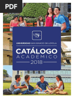 Catalogo Academico Usil 2018 Esp PDF