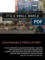 It'S A Small World: Global Population, Demography & Cities