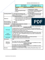 Lesson Plan English