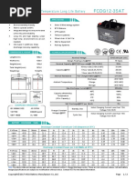 FCDG12-35AT: High Temperature Long Life Battery