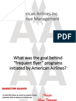 American Airlines Inc. Revenue Management