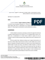 Cámara Confirma Procesamiento Fiscal Bidone