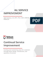 06 Continual Service Improvement