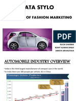 Tata Stylo: Principles of Fashion Marketing