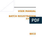 Bece BRS Usermanual