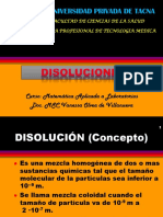 DISOLUCIONES