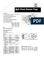 Spirax Marshall Ball Float Steam Trap