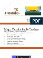 The Teaching Profession Presentation