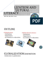 Globalization and Multicultural Literacy