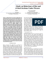 Comparative Study On Behaviour of Hot and Cold Formed Steel Sections Under Flexure IJERTCONV5IS13158