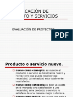 Identificacion de Producto y Servicios