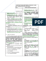 Fundamental Distinctions Between Tenancy and Tenant Emancipation Decree