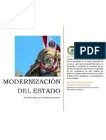 Modernización Del Estado - Tarea de Derecho Municipal