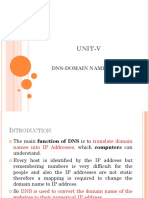 Unit-V: Dns-Domain Name Space