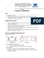 CC1 Electr Anal Novembre 2017 Avec Solution