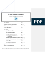 Chem Lab Report Format