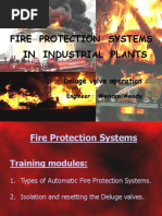 Fire Protection Systems in Industrial Plants: Deluge Valve Operation