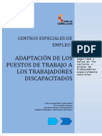 Adaptación de Los Puestos de Trabajos