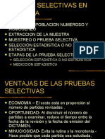 Pruebas Selectivas en Auditoria