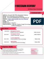 CV1.6 - Python Data Scientists