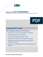 Valuation of Goodwill