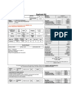 MSEB BILL Template