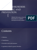 Genetic Disorders Screening and Prevention